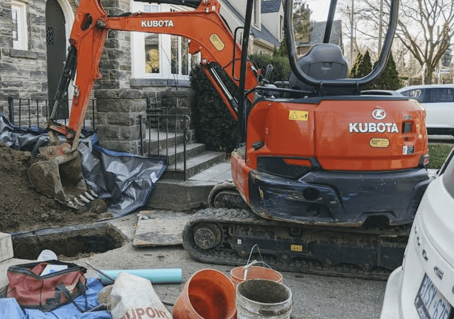 water main excavation ottawa