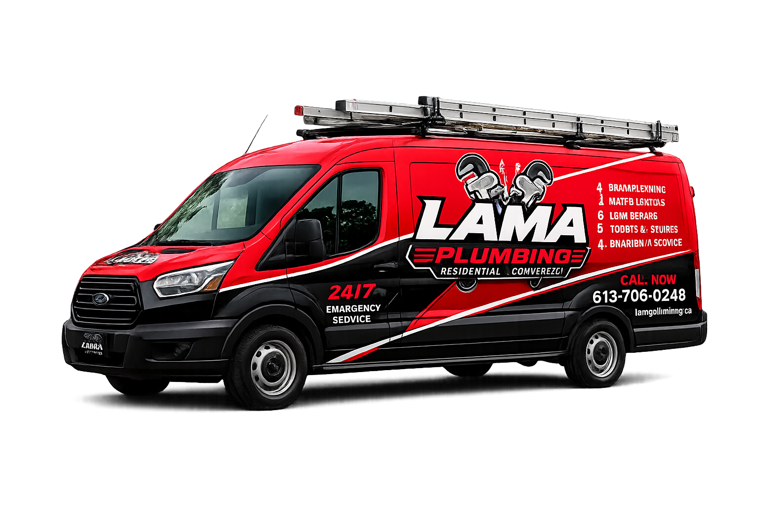 Lama Plumbing Truck